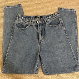 Misguided high waisted mom jeans